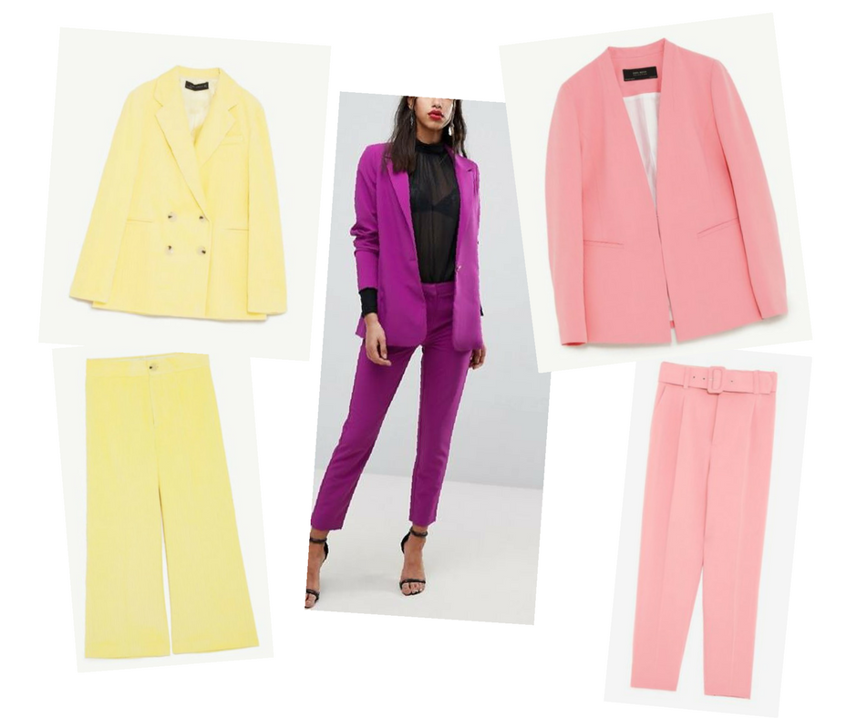 CATCH OF THE WEEK : COLOURED SUITS