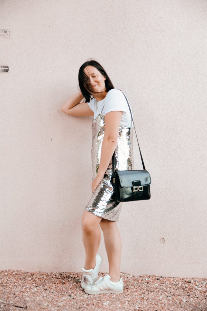 HOW TO WEAR YOUR PARTY DRESS CASUAL