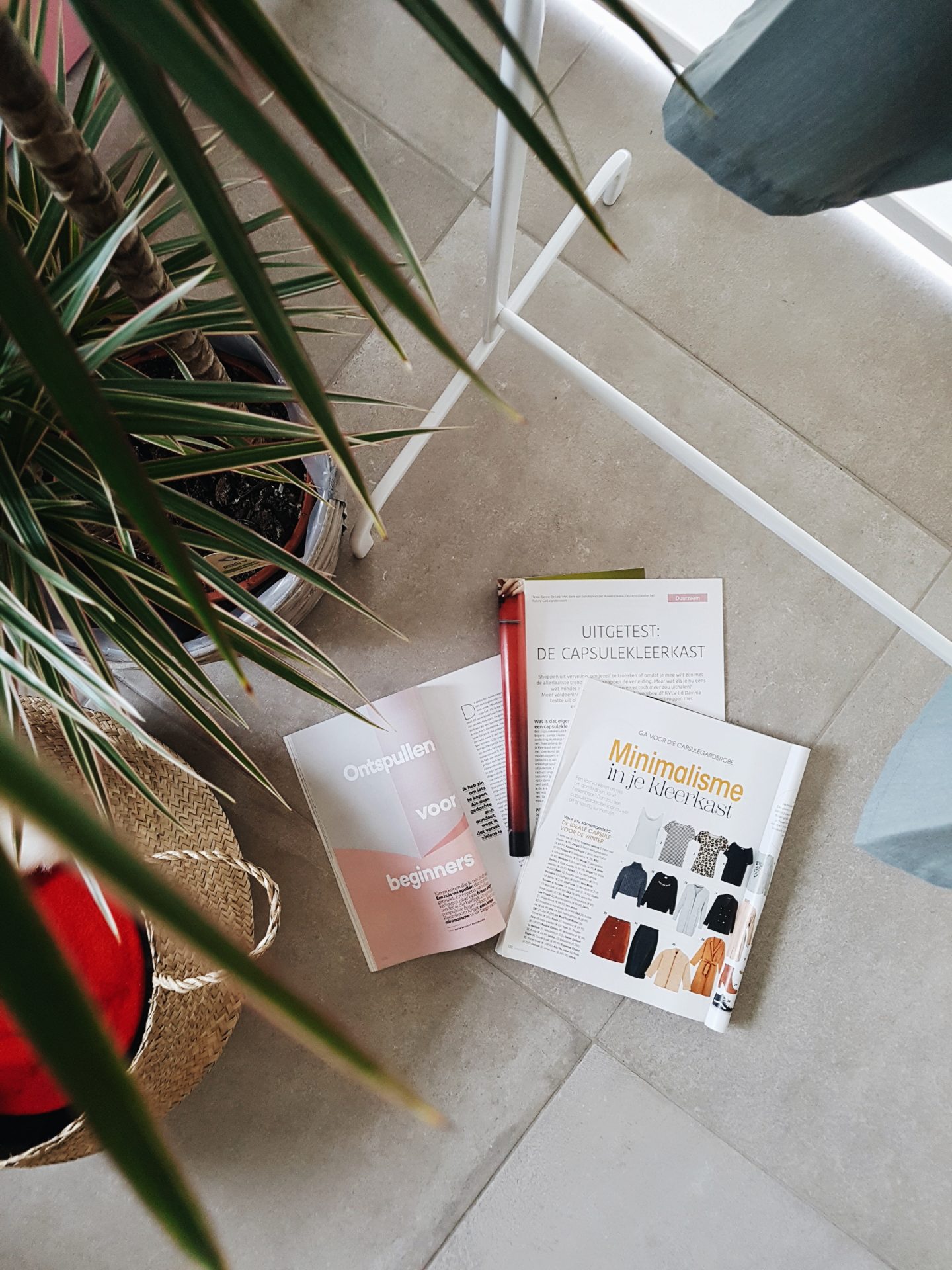 IK START EEN CAPSULE GARDEROBE