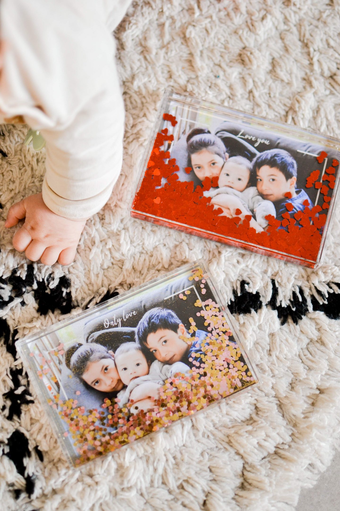 fotokader met glitters